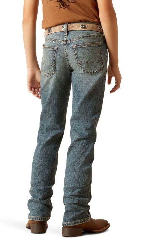 ARIAT BOY'S B5 MURPHY BOOTCUT JEANS IN DRIFTER