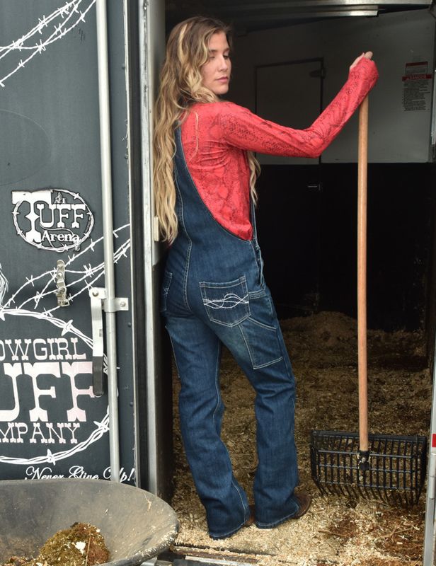COWGIRL TUFF DOUBLE DOWN BIBS