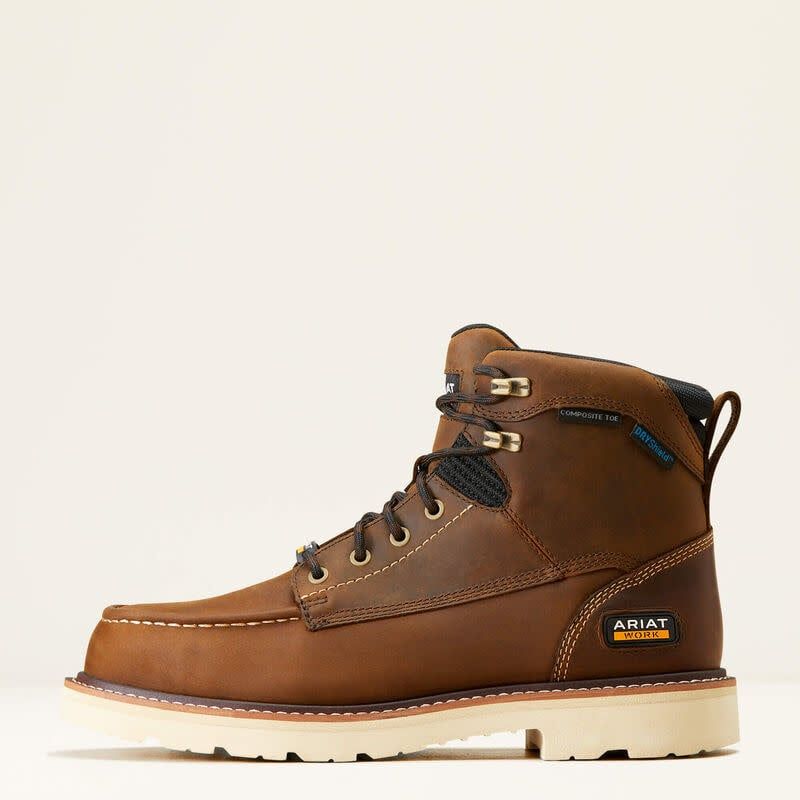 ARIAT REBAR LIFT 6" H2O CT WORK BOOT