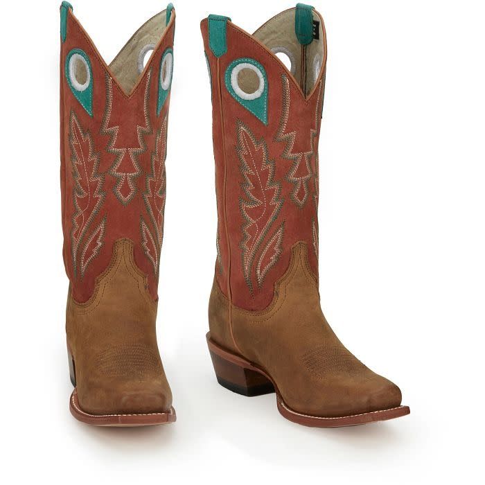 JUSTIN LORENA 13” WOMEN’S WESTERN BOOT- SUNFLOWER TAN