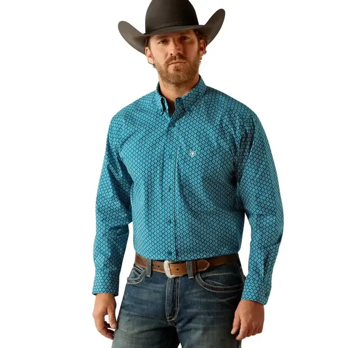 ARIAT MEN&#39;S PETEY CLASSIC FIT SHIRT