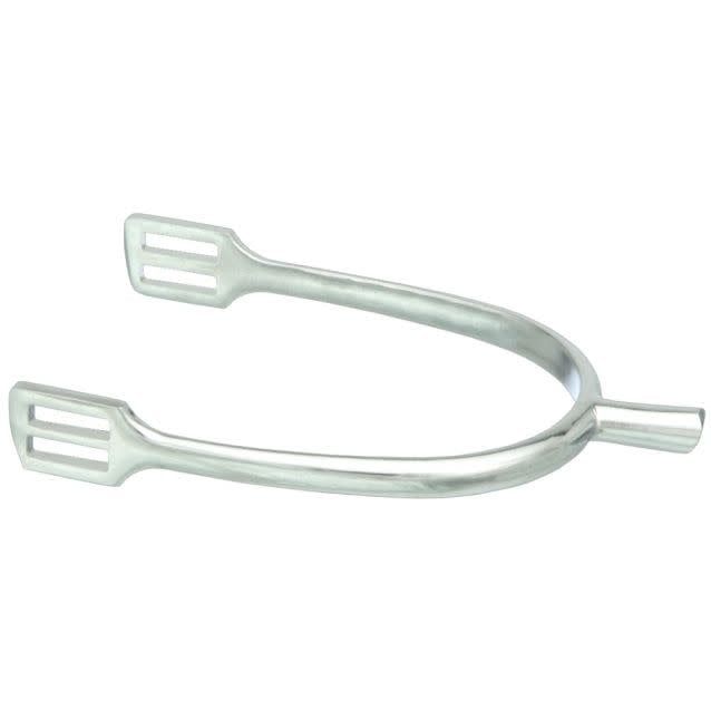 TOUGH 1 EQUITARE CHROME PLATED PRINCE OF WALES SPURS