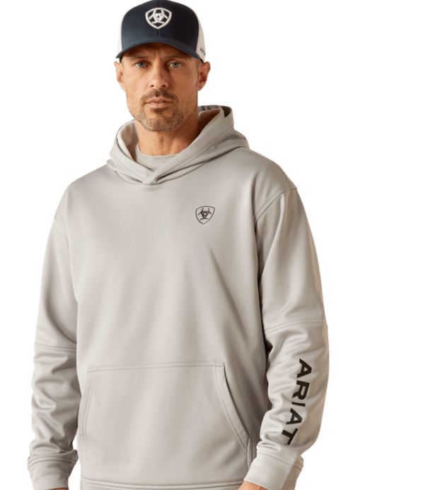 ARIAT MEN&#39;S TEK FLEECE 2.0 CAMO POCKET HOODIE