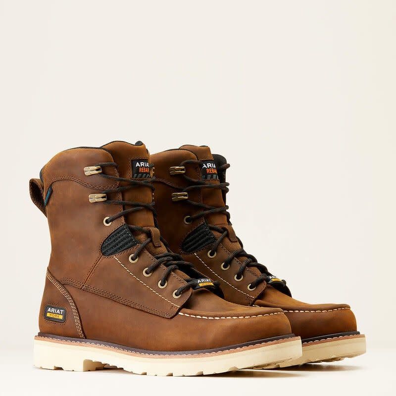 ARIAT REBAR LIFT 8&quot; WATERPROOF WORK BOOT