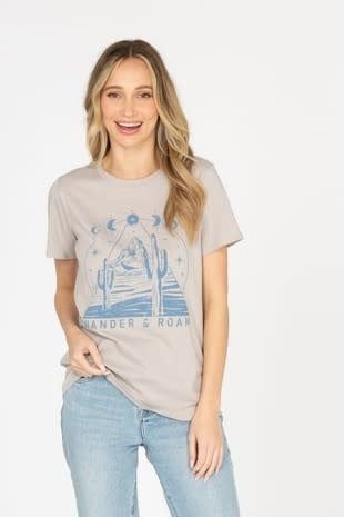 WANDER &amp; ROAM TEE
