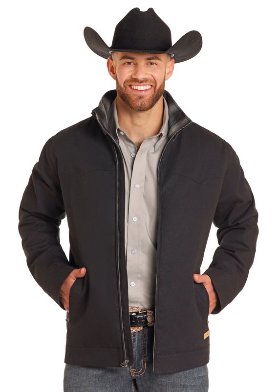 POWDER RIVER MEN&#39;S C ONCEALED CARRY CANVAS JACKET