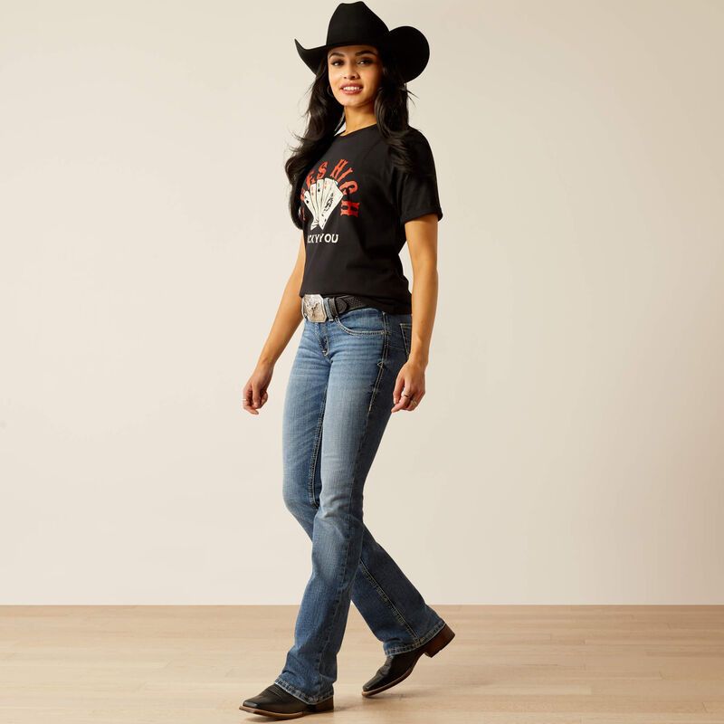 ARIAT BRITTANY PERFECT RISE BOOT CUT JEAN