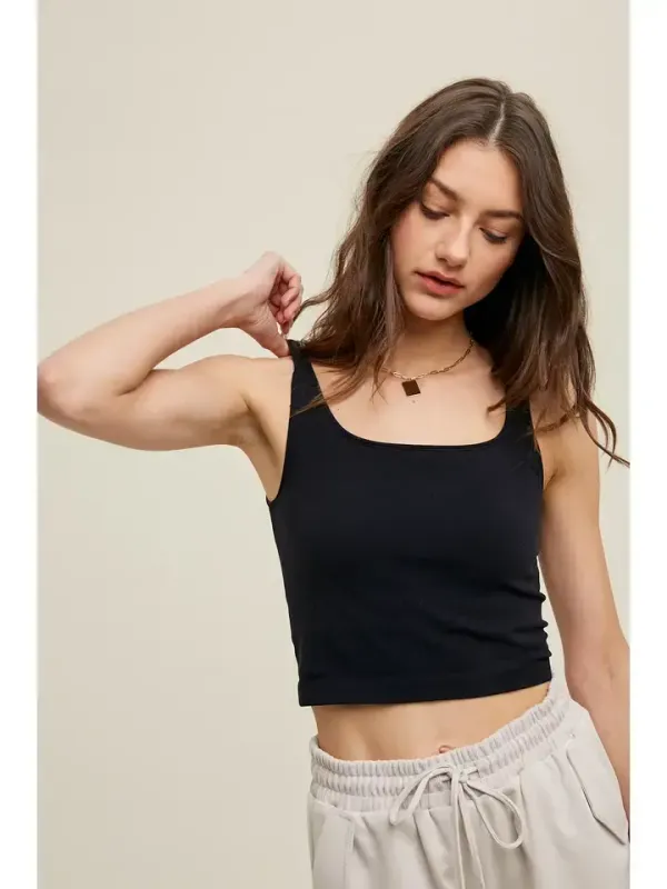 RIBBED KNIT SEAMLESS BRAMI
