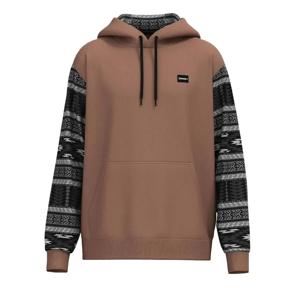 HOOEY LEGENDARY BROWN AZTEC HOODIE