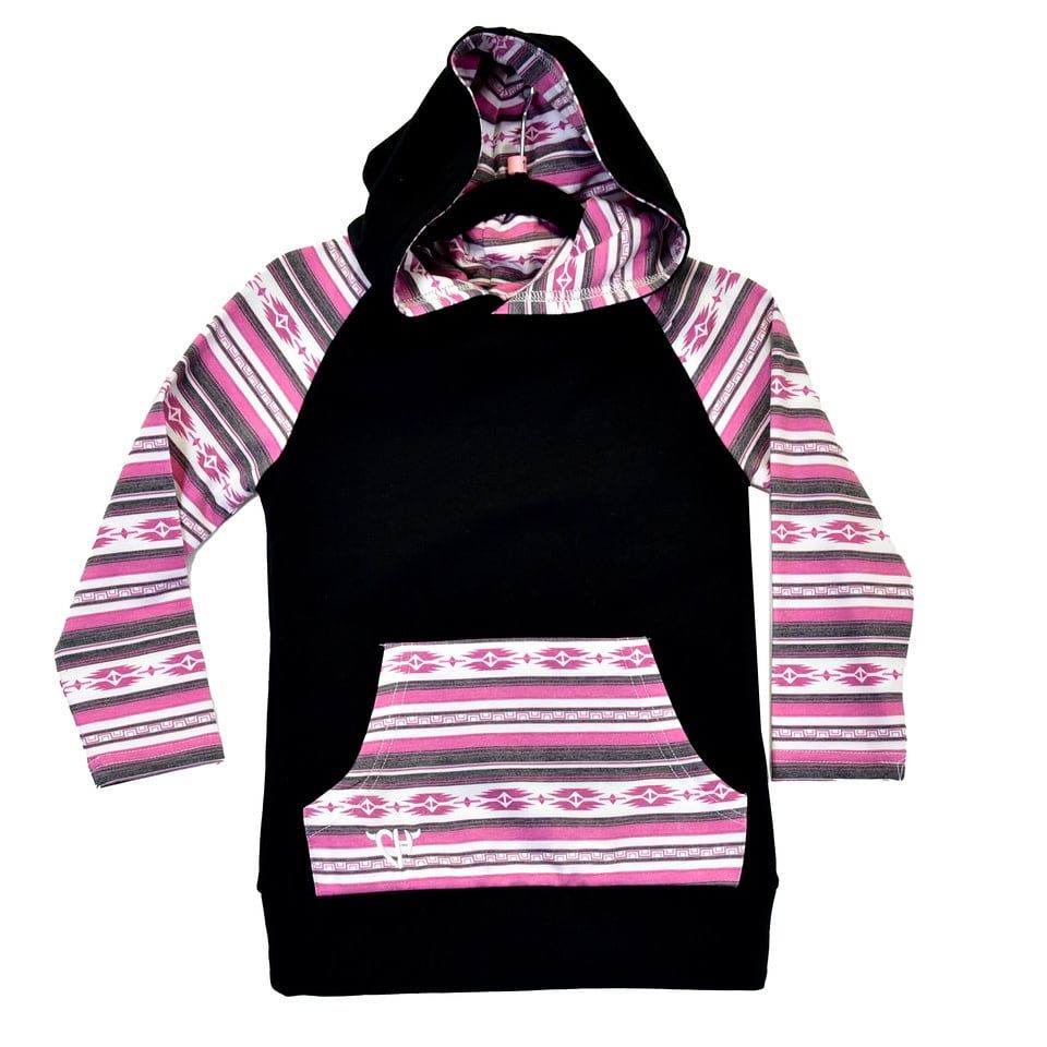 COWGIRL HARDWARE TRIBAL SERAPE FLEECE HOODY