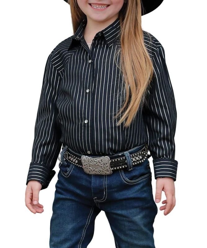 CRUEL GIRL PEARL SNAP SHIRT