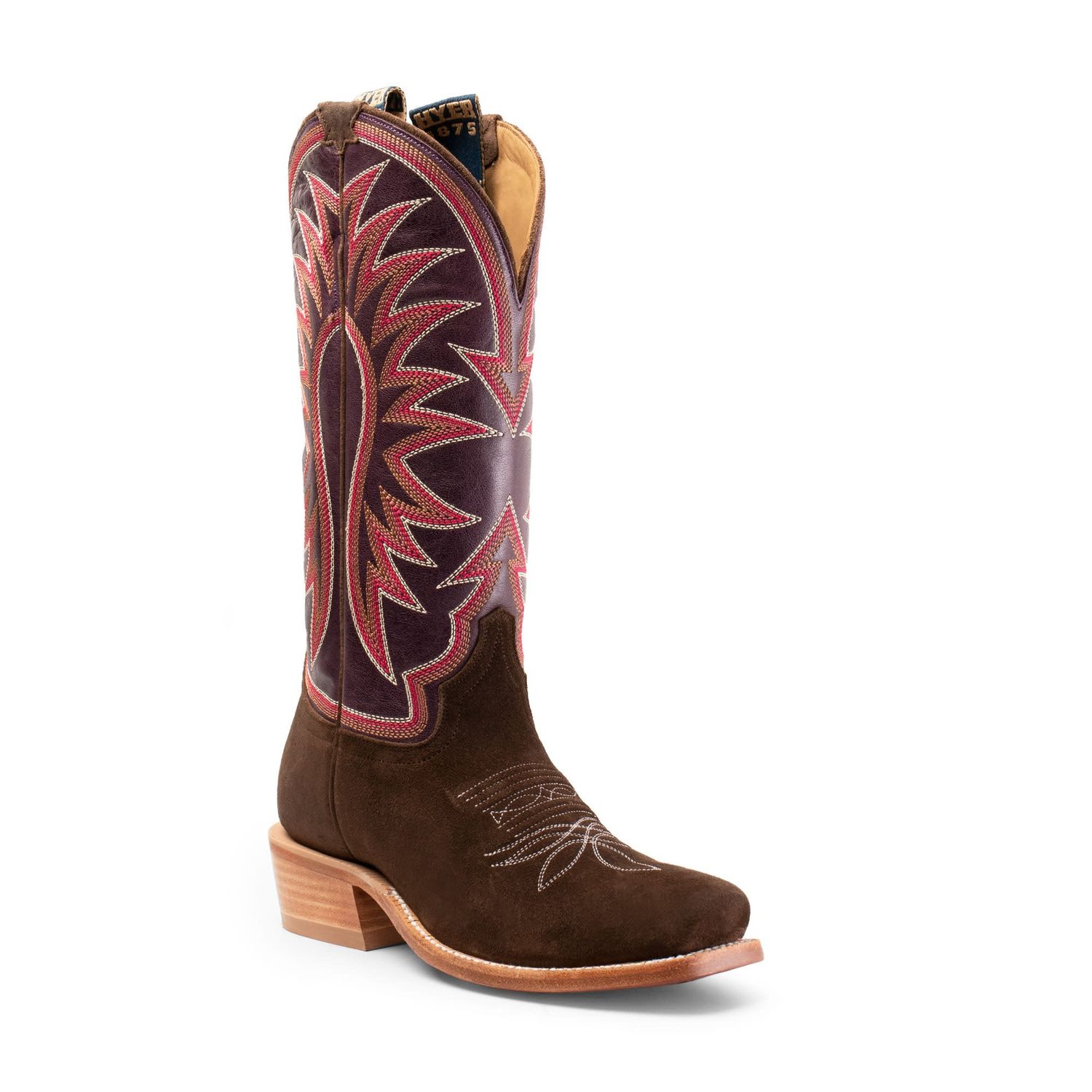 HYER ROSE HILL 13&quot; CUTTER WESTERN BOOT