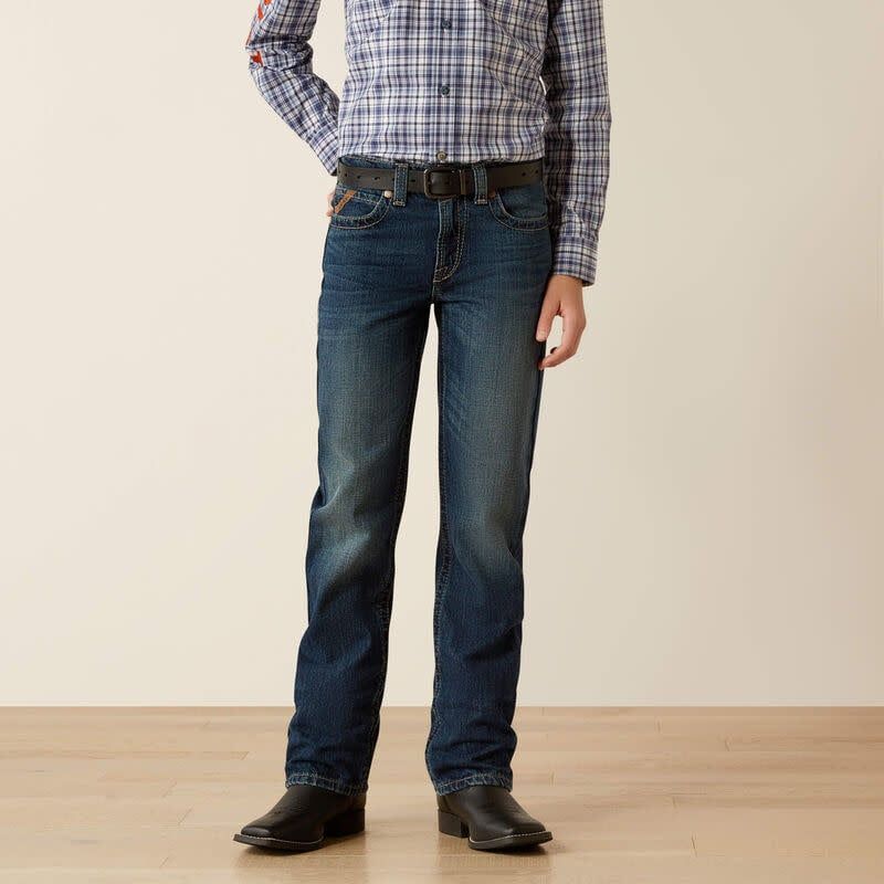 ARIAT BOY&#39;S B5 NATE SLIM STRAIGHT LEG JEANS