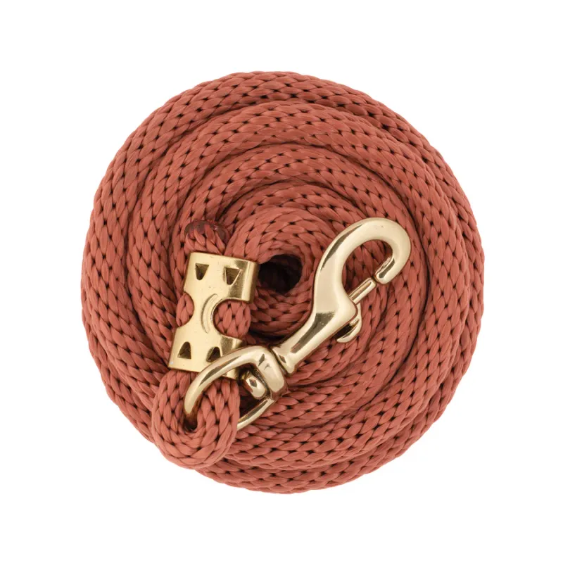 WEAVER LEAD ROPE WITH BRASS PLATED 225 SNAP