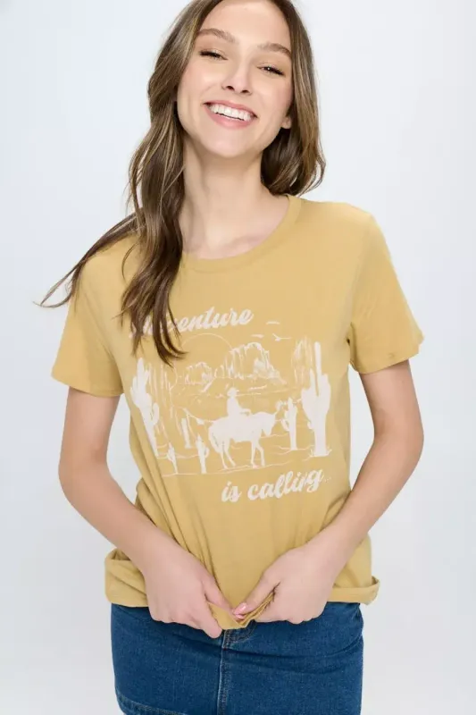 ADVENTURE IS CALLING TEE
