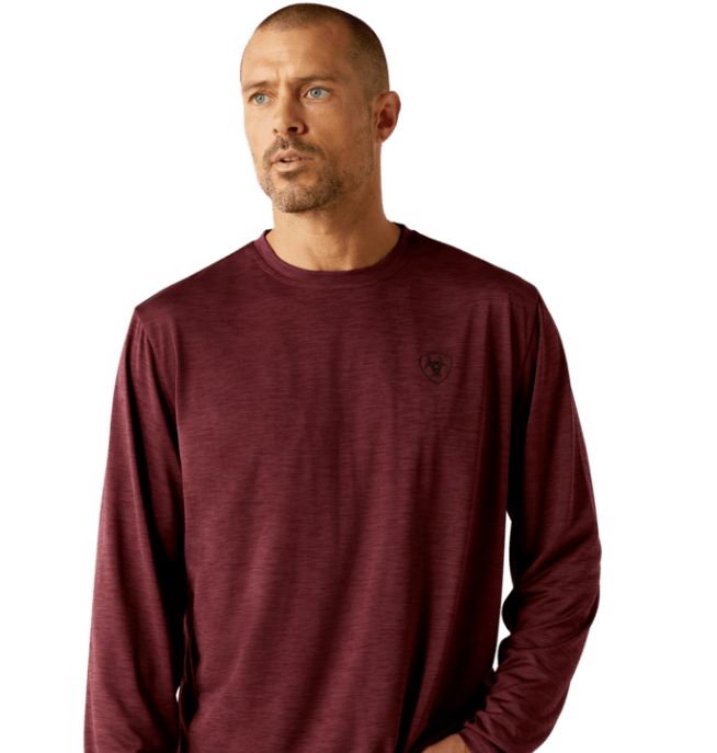 ARIAT MEN&#39;S CHARGER BREAKTHRU LONG SLEEVE T-SHIRT