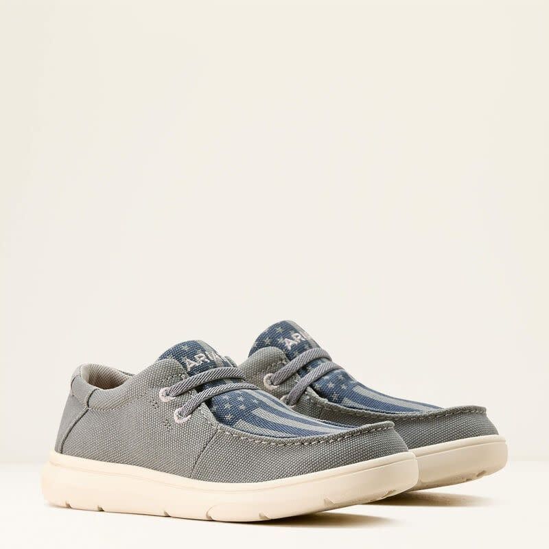 ARIAT HILO- COASTAL GREY|AMERICAN FLAG