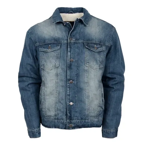 STS MEN&#39;S TELLURIDE DENIM SHERPA LINED JACKET