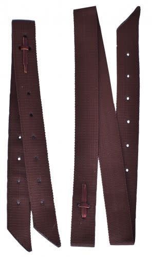 SHOWMAN PREMIUM QUALITY OFF BILLET AND TIE STRAP SET