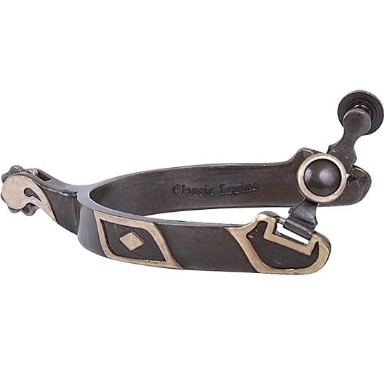 CLASSIC EQUINE DIAMOND SPURS
