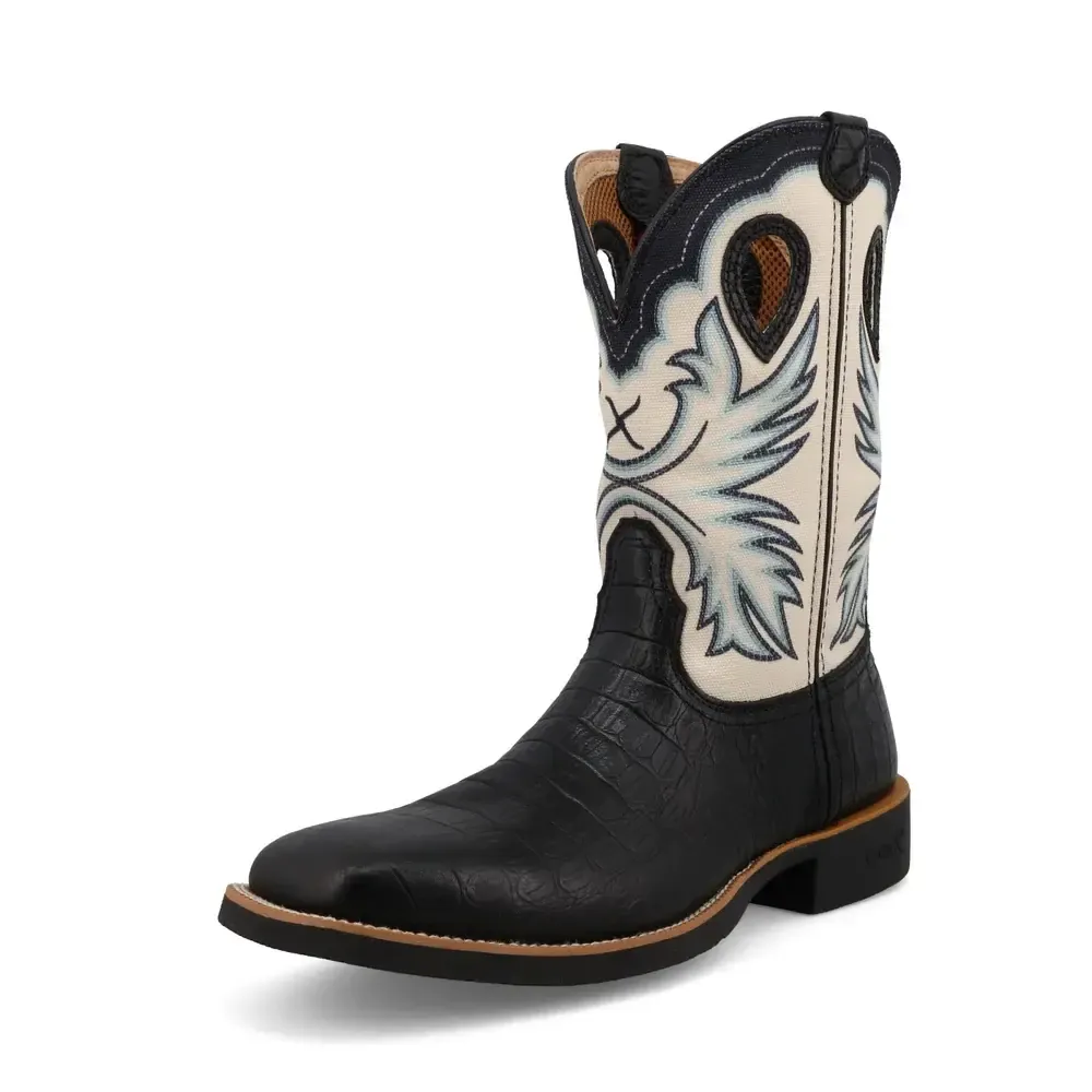 TWISTED X 11" TECH X™ BOOT- BLACK &amp; BONE