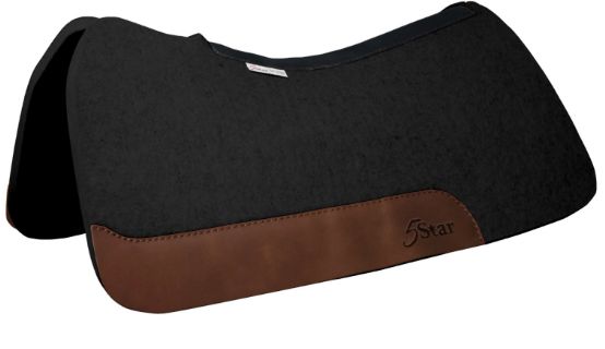 5 STAR FELT &quot;THE ALL AROUND&quot; FLEX FIT CONTOURED SADDLE PAD