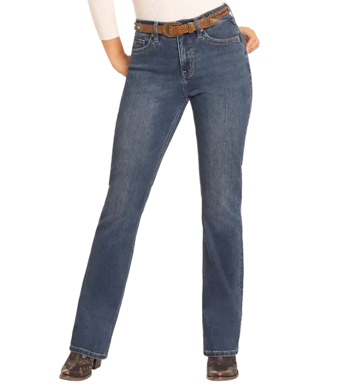 ROCK &amp; ROLL HIGH RISE EXTRA STRETCH BOOTCUT JEAN