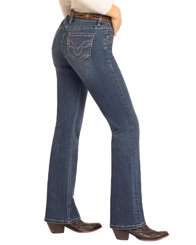 ROCK &amp; ROLL HIGH RISE EXTRA STRETCH BOOTCUT JEAN