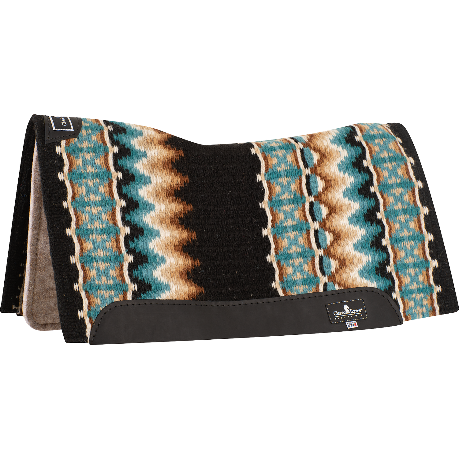 CLASSIC EQUINE ESP BLANKET TOP 3/4&quot; CONTOURED SADDLE PAD