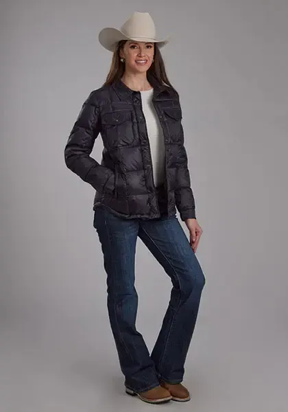 ROPER WOMEN&#39;S NYLON SHIRT JACKET