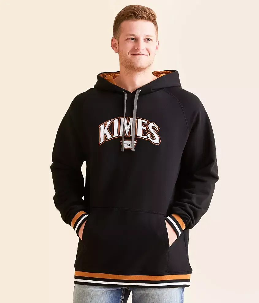 KIMES RANCH MEN&#39;S KUBO HOODED SWEATSHIRT- BLACK