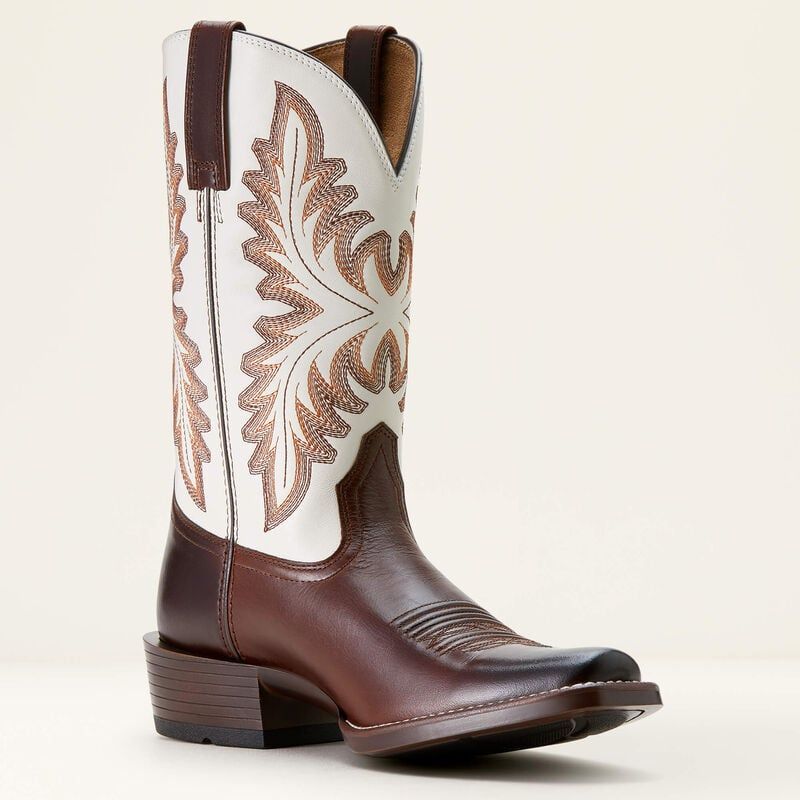 ARIAT MEN'S RENEGADE BOOT- MAHOGANY|CREMA