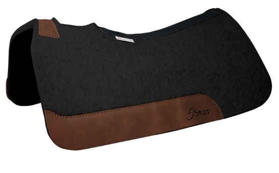 5 STAR &quot;THE PERFORMER&quot; FELT CONTOURED SADDLE PAD