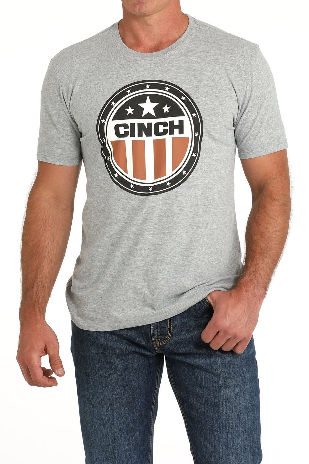 CINCH MEN&#39;S SEAL TEE- GRAY