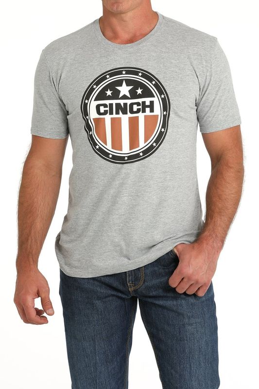 CINCH MEN&#39;S SEAL TEE- GRAY
