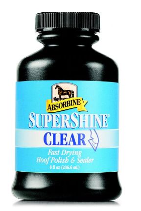 ABSORBINE SUPERSHINE HOOF POLISH &amp; SEALER CLEAR