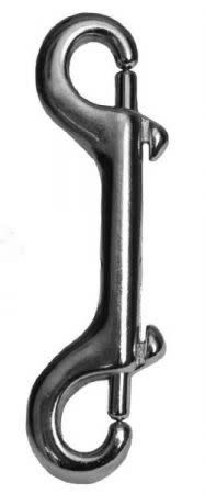 DOUBLE END NICKEL PLATED SNAP