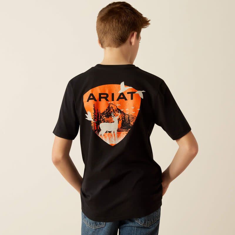 ARIAT BOY&#39;S OUTDOOR GAME T-SHIRT