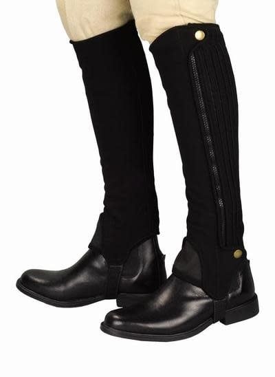 HALF CHAPS GRIPPY NUBUCK M