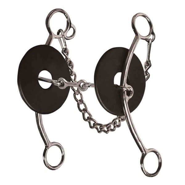 BRITTANY POZZI LIFTER SERIES LONG SHANK THREE PIECE SMOOTH SNAFFLE