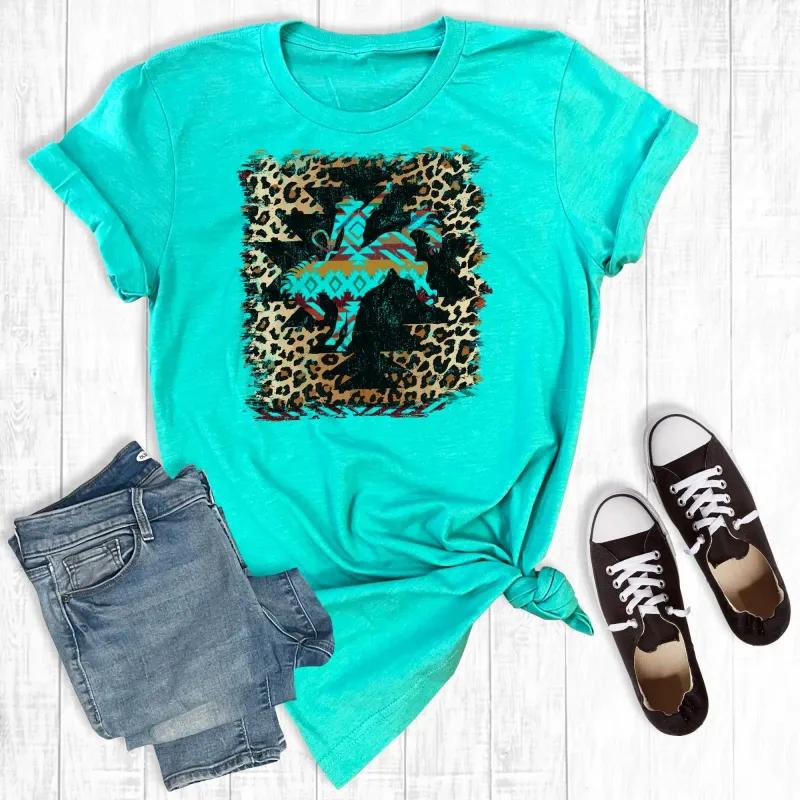 BUCKING HORSE TEE