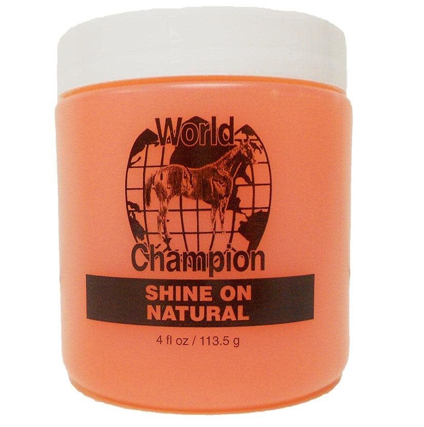 WORLD CHAMPION SHINE-ON NATURAL 4 OZ.