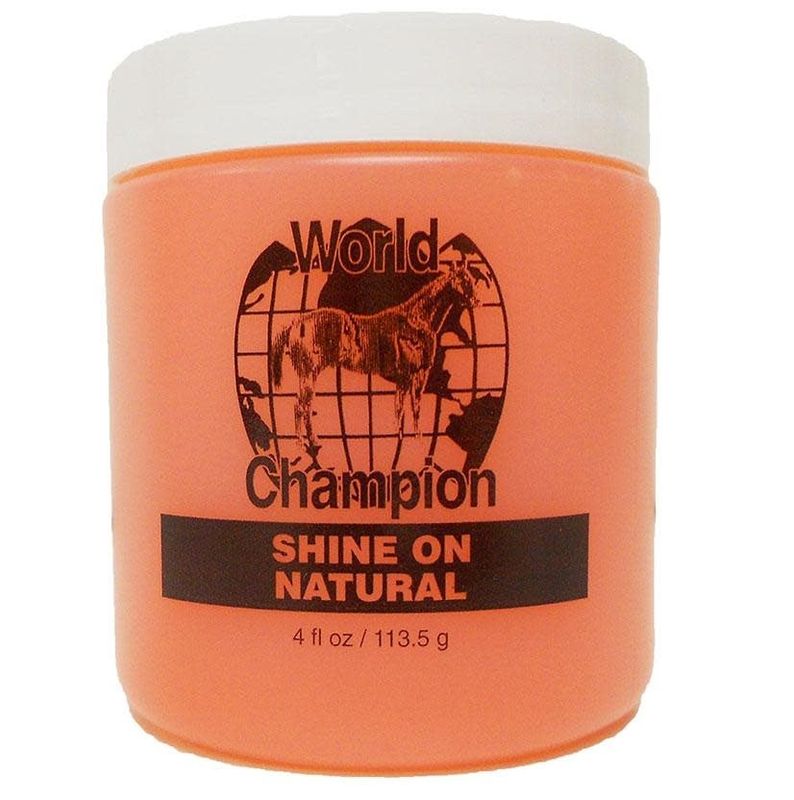 WORLD CHAMPION SHINE-ON NATURAL 4 OZ.