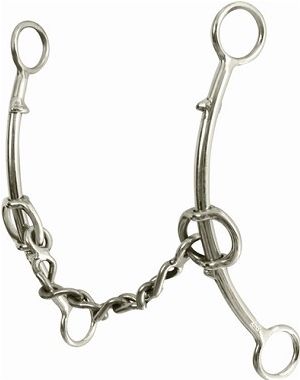 CAROL GOOSETREE LONG SHANK GAG BARREL BIT
