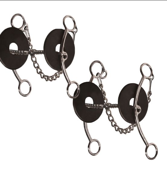 BRITTANY POZZI LIFTER SERIES LONG TWISTED WIRE SNAFFLE