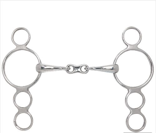 4 RING SNAFFLE GAG 51/2