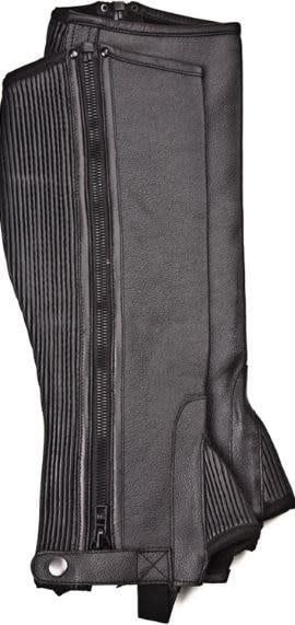 Ladies Half Chaps BLK XS