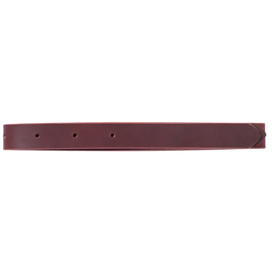 WEAVER HALF BREED BILLET, LEATHER