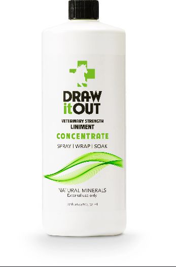 DRAW IT OUT HORSE LINIMENT CONCENTRATE 32 OZ.