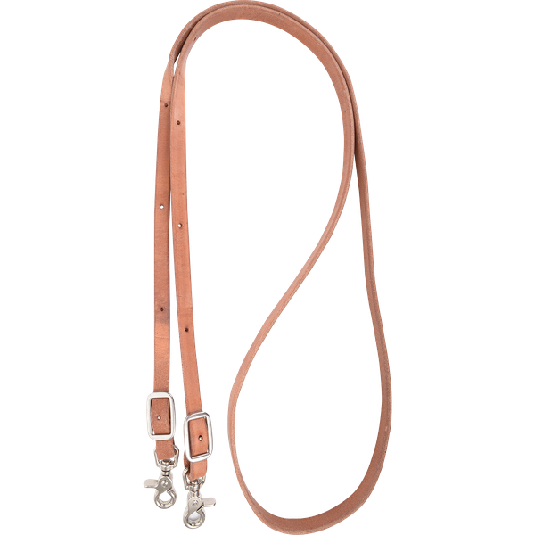 MARTIN SADDLERY HARNESS ROPING REIN 5/8&quot; TRIGGER SNAP ENDS